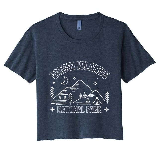 Virgin Islands National Park Explore Adventure Camp Mountain Crop Top