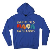 Vintage I'm Not Old I'm Classic Guitar For Dad Grandpa Hoodie