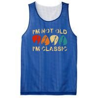 Vintage I'm Not Old I'm Classic Guitar For Dad Grandpa Mesh Reversible Basketball Jersey Tank