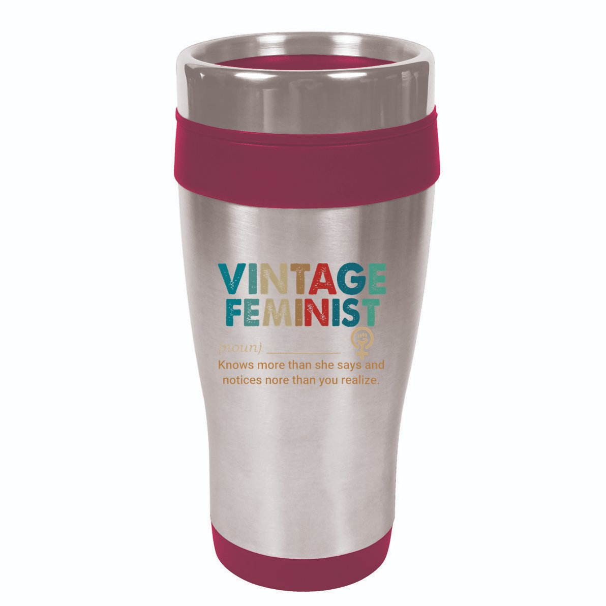 Vintage Im Not Bossy Im Aggressively Helpful 16oz Travel Tumbler