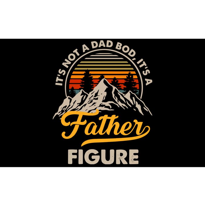 Vintage ItS Not A Dad Bod ItS A Father Figure Bumper Sticker