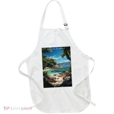 Virgin Islands National Park Full-Length Apron With Pockets