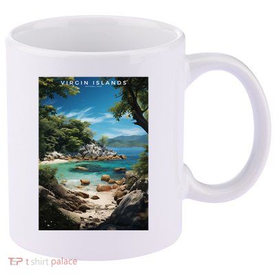 Virgin Islands National Park 11oz C Handle Ceramic Mug