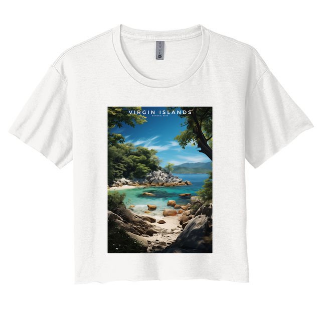 Virgin Islands National Park Crop Top