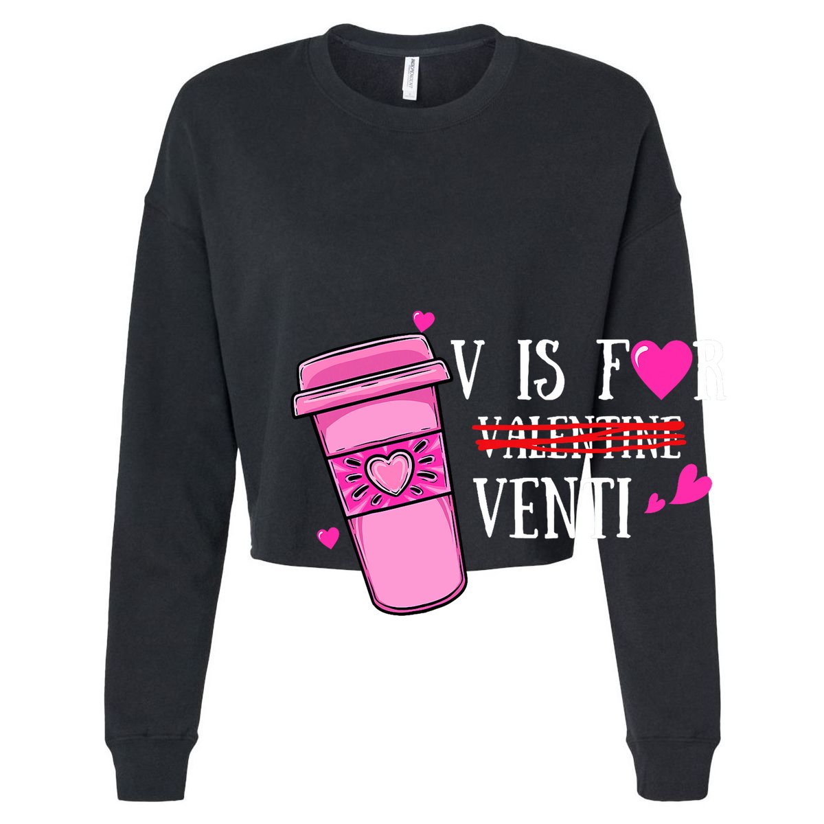 V Is Not For Valentine But Venti Coffee Funny Valentines Day 15oz Campfire Ceramic Mug
