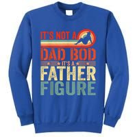 Vintage Its Not A Dad Bod Its A Father Figure Funny Father Gift Sweatshirt