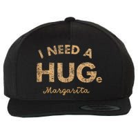 Vintage I Need A Huge Margarita Wool Snapback Cap