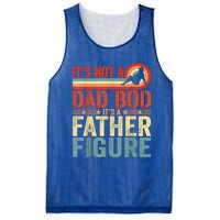 Vintage Its Not A Dad Bod Its A Father Figure Funny Father Gift Mesh Reversible Basketball Jersey Tank