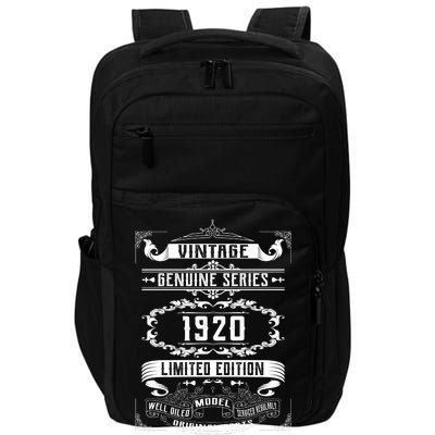 Vintage 100th Birthday Genuine Series 1920 Impact Tech Backpack