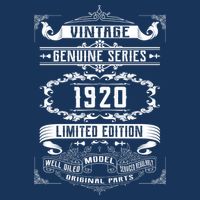 Vintage 100th Birthday Genuine Series 1920 Women's V-Neck T-Shirt