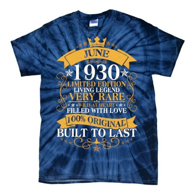 Vintage 1930 Limited Edition June Birthday Tie-Dye T-Shirt