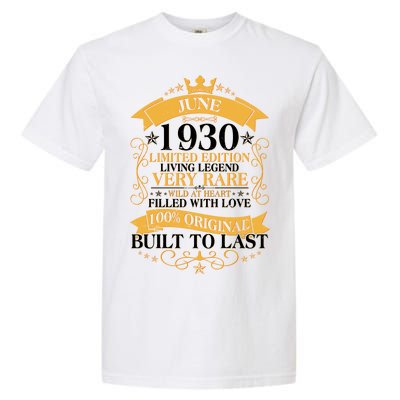 Vintage 1930 Limited Edition June Birthday Garment-Dyed Heavyweight T-Shirt