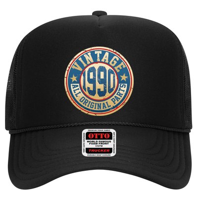 Vintage 1990 All Original Parts 30th Birthday Trucker Hat