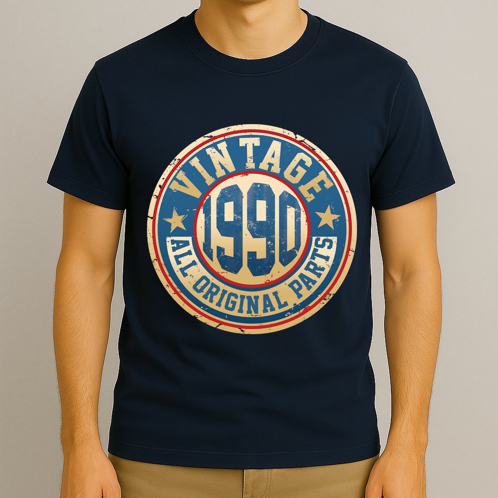 Vintage 1990 All Original Parts 30th Birthday T-Shirt