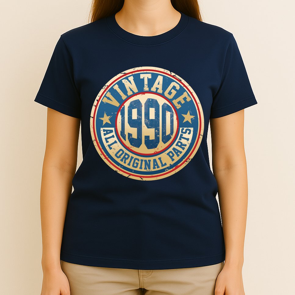 Vintage 1990 All Original Parts 30th Birthday T-Shirt