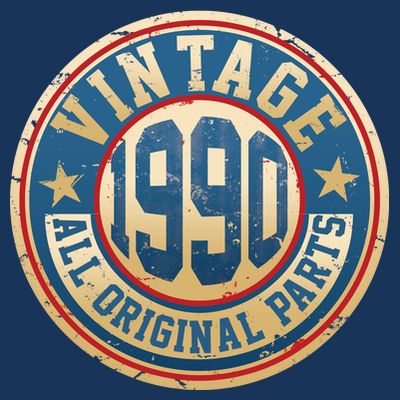 Vintage 1990 All Original Parts 30th Birthday T-Shirt