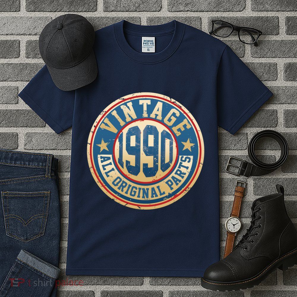 Vintage 1990 All Original Parts 30th Birthday Tall T-Shirt