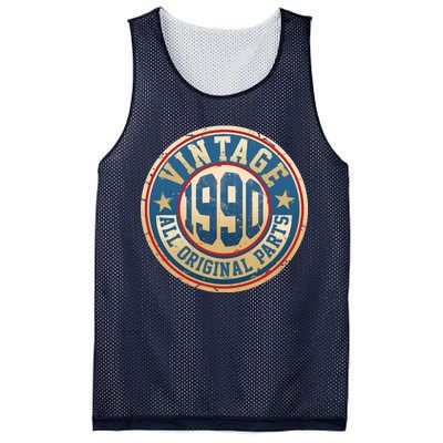 Vintage 1990 All Original Parts 30th Birthday Mesh Reversible Basketball Jersey Tank