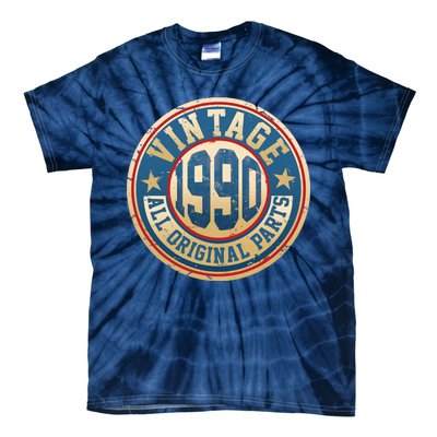 Vintage 1990 All Original Parts 30th Birthday Tie-Dye T-Shirt