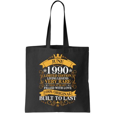 Vintage 1990 Limited Edition June 30th Birthday Bag