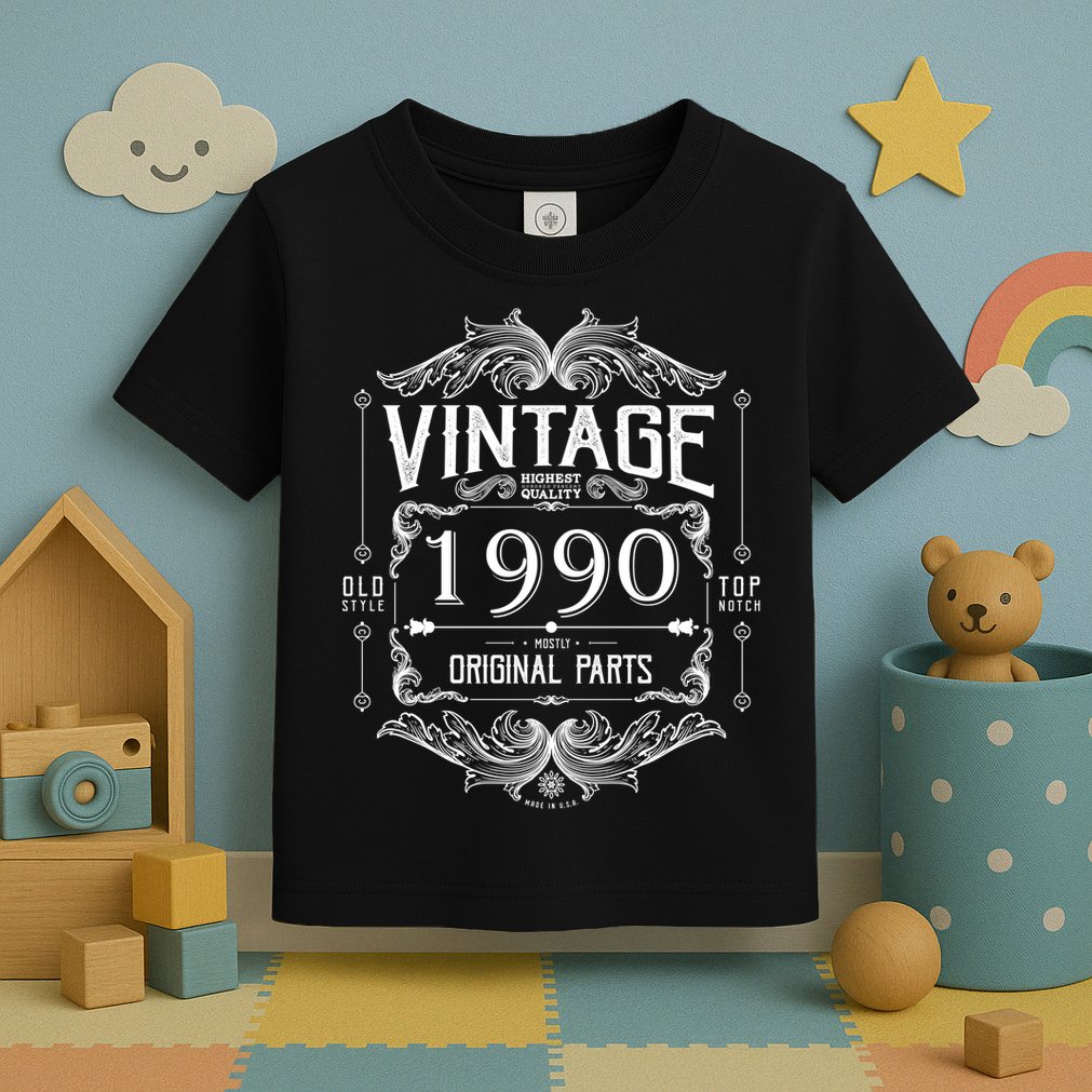 Vintage 1990 Mostly Original Parts Toddler T-Shirt