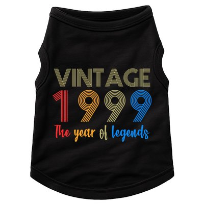 Vintage 1999 The Year Of Legends 21st Birthday Doggie Tank