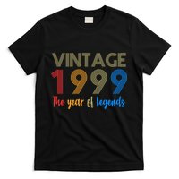 Vintage 1999 The Year Of Legends 21st Birthday T-Shirt