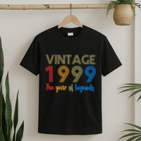 Vintage 1999 The Year Of Legends 21st Birthday T-Shirt