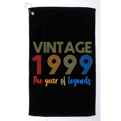 Vintage 1999 The Year Of Legends 21st Birthday Golf Towel