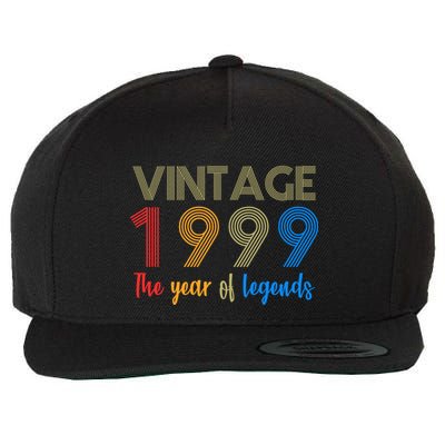 Vintage 1999 The Year Of Legends 21st Birthday Wool Snapback Cap
