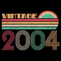 Vintage 2004 16th Birthday Bucket Hat
