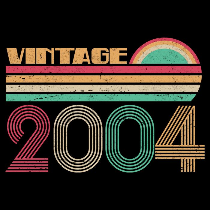 Vintage 2004 16th Birthday Bucket Hat