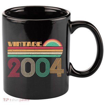 Vintage 2004 16th Birthday 11oz C Handle Ceramic Mug
