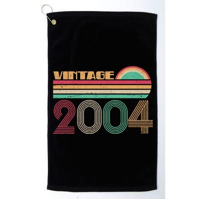 Vintage 2004 16th Birthday Platinum Collection Golf Towel