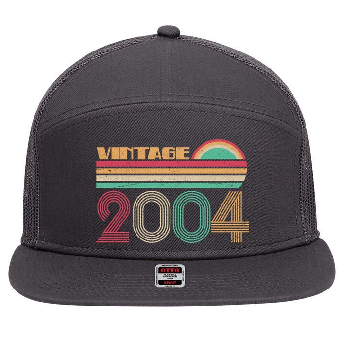 Vintage 2004 16th Birthday 7 Panel Mesh Trucker Snapback Hat