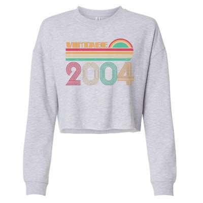 Vintage 2004 16th Birthday Cropped Pullover Crew