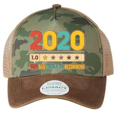 Vintage 2020 1 Star Rating Very Bad Would Not Recommend Legacy Tie Dye Trucker Hat