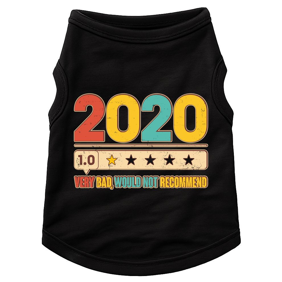 Vintage 2020 1 Star Rating Very Bad Would Not Recommend Doggie Tank