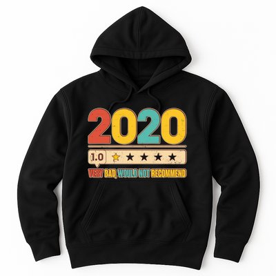 Vintage 2020 1 Star Rating Very Bad Would Not Recommend Hoodie