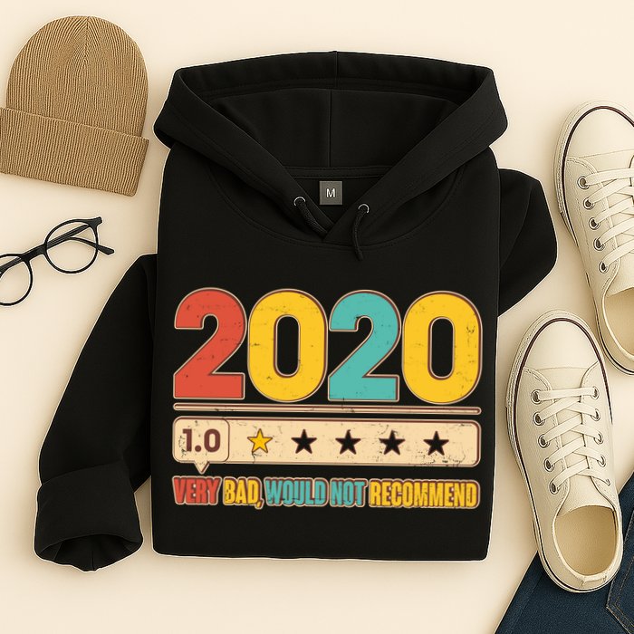 Vintage 2020 1 Star Rating Very Bad Would Not Recommend Hoodie