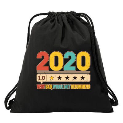Vintage 2020 1 Star Rating Very Bad Would Not Recommend Drawstring Bag