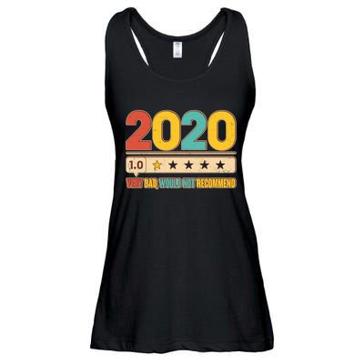Vintage 2020 1 Star Rating Very Bad Would Not Recommend Ladies Essential Flowy Tank