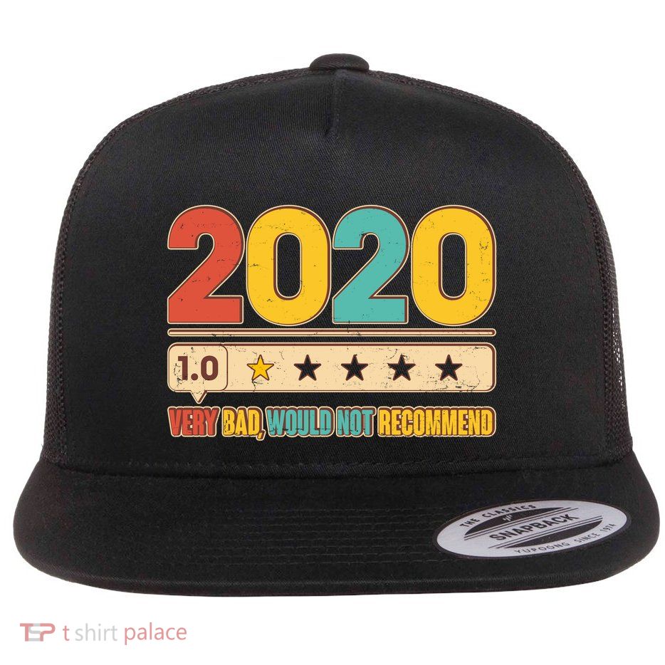Vintage 2020 1 Star Rating Very Bad Would Not Recommend Flatbill Hat