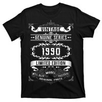 Vintage 30th Birthday Genuine Series 1990 T-Shirt