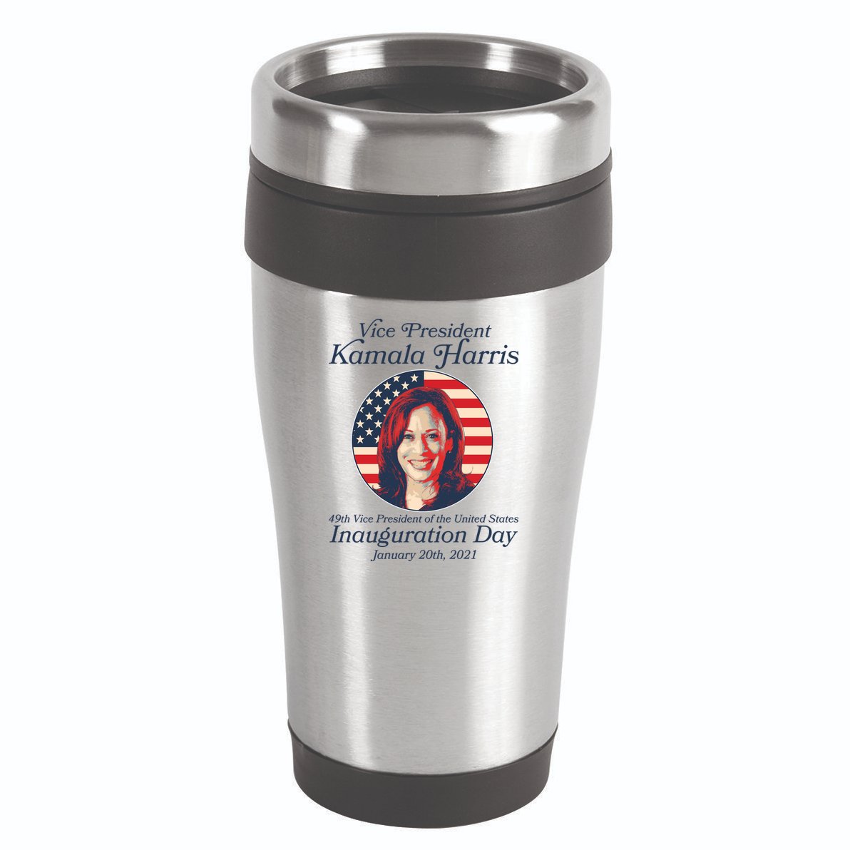 Vintage 49th Vice President Kamala Harris Inauguration Day 16oz Travel Tumbler