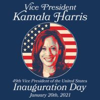 Vintage 49th Vice President Kamala Harris Inauguration Day Tie-Dye T-Shirt