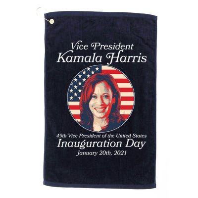 Vintage 49th Vice President Kamala Harris Inauguration Day Golf Towel