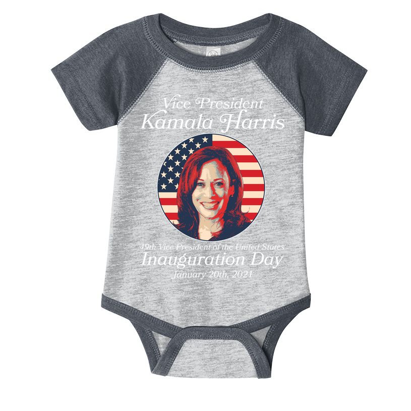 Vintage 49th Vice President Kamala Harris Inauguration Day Infant Baby Jersey Bodysuit
