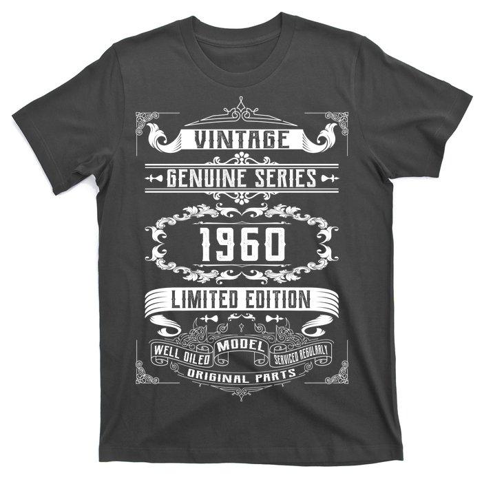 Vintage 60th Birthday Genuine Series 1960 T-Shirt