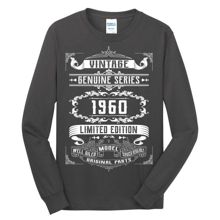 Vintage 60th Birthday Genuine Series 1960 Tall Long Sleeve T-Shirt